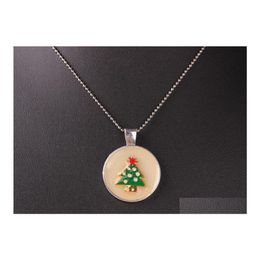 Pendant Necklaces Pretty Christmas Tree For Pendants Luminous Necklace Drop Delivery Jewellery Dhsye