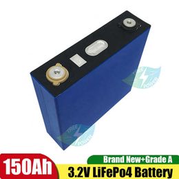 4pcs 3.2V 152Ah 150Ah Lithium Rechargeable Battery LiFePO4 Cell for DIY 12V 24V 48V Electric Car Bus EV