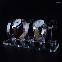 Jewellery Pouches Watches Store Props Simple Transparent Display Rack/hands/plastic Watch Shelf Wholesale