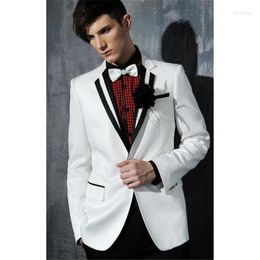 Men's Suits Custom Groom Fashion Wedding Dress Banquet Men's Business Terno Masculino Tuxedo Suit 2 Pieces Set (Jacket Pant)
