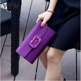 Evening Bags Satin Polyester Evening Clutches And Purse Women Vintage High Quality Box Bag Clutch With Chain Party Shoulder Bags 230211