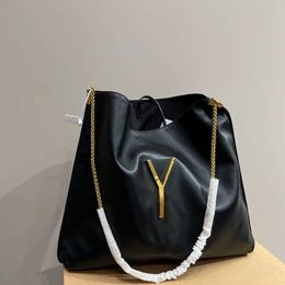 Ys Ysla Designers Handbag Y-letter Totes Black the Tote Bag Women Designer Bag Leather Crossbody Shoulder Bag Shopping Bags Purse 221210