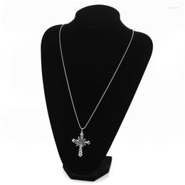 Chains Fashion Stainless Steel Cross Men's Pong Necklace Not Changing Colour Jewellery