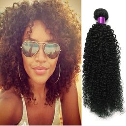 Big Sale 5A Malaysian Virgin Hair Sexy Malaysian Kinky Curly Hair Wefts No Tangling Curly Malaysian Curly Hair Extensions Afro Kinky