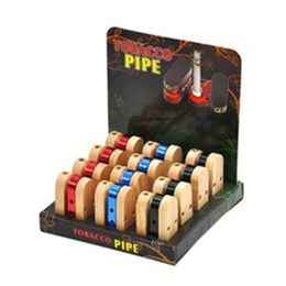 Wood Creative Pipe Metal Small Pipe 360 Degree Rotary Portable Pipe