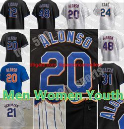 Custom Baseball Jerseys 21 Max Scherzer Jersey Chris Bassitt Javier Baez Starling Marte Pete Alonso Eduardo Escobar Jacob