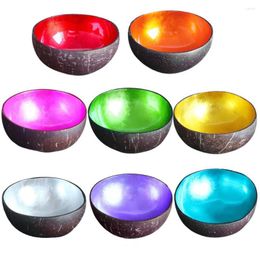 Bowls Useful Container Round Household Salad Noodle Rice Compact Coconut Shell Candy For Kitchen