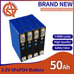 3.2v 50Ah Lifepo4 Battery 3.2V Deep Cycle Rechargeable Battery Pack Solar Energy System for 12V 24V 48V EV RV Golf Cart