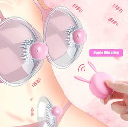 NXY Pump Toys Nipple Stimulation Vibrator Masturbator Breast fed Sex for Women G Spot Suction Cup Clitoris Adults Massage 1125