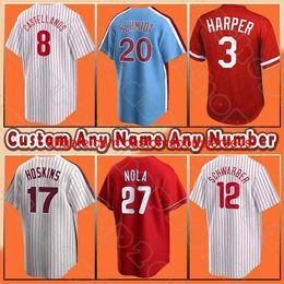 stitch 3 Harper Baseball 27 Aaron Nola Bryce J.T. Realmuto Jerseys Nick Castellanos Mike Schmidt Didi Gregorius Rhys Hoskins Kyle Schwarber McCutchen