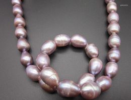 Chains GORGEOUS 11-12 MM LAVENDER PEARL NECKLACE 18INCH 36"