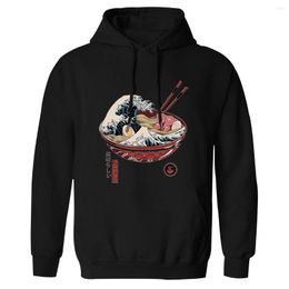 Men's Hoodies Hooded Mens Bowl Print Casual Harajuku Sweatshirts And Hoodie Standard Outwear Clothing Tops Autumn 2023 Moletom Masculino