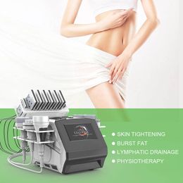 Portable RF Slimming Machine 80k Ultrasonic Cavitation Vaccum Lipo Laser Cellulite Removal Equipment Fat Burning Body Sculpting Skin Tightening Device