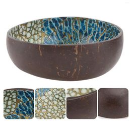 Bowls Bowl Fruit Serving Tray Holder Jewelry Wooden Soup Shell Dish Candy Storage Cooking Organizer Noodles Cereal Round