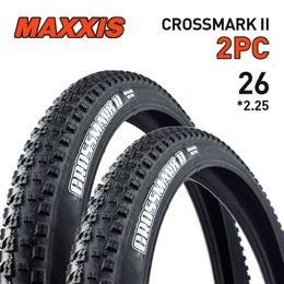 s 2pc MAXXIS 26 CROSSMARK Bicycle 26*2.1 Steel Wire MTB Mountain Tyre 26*1.95 27.5*1.95 29*2.1Bike Tyre 0213