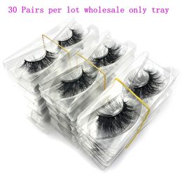 Lidschatten Großhandel 30 Paar ohne Box Mikiwi Wimpern 3D-Nerzwimpern Handgemacht Dramatisch 32 Stile tierversuchsfreie Nerzwimpern 230211