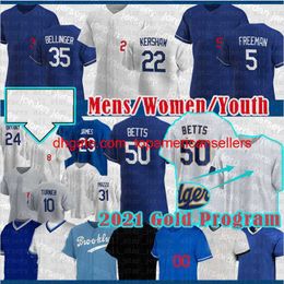 Custom Baseball Jerseys 50 Mookie Betts Cody Bellinger 22 Clayton Kershaw Jersey Los Freddie Freeman Angeles Trea Justin Turner