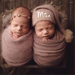 Berets Personalised Infant Hat Baby Gift Twins Gifts Preemie Custom Name Beanie Cap