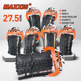 s 1pc MAXXIS 27.5 Bicycle 27.5x2.0/2.3/2.4/2.5/2.6 Tubeless Ready TR Mountain Bike Folding Tyre DHF DHR SHORTY HIGH ROLLER 0213