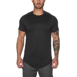 Designer Yoga Men Casual Running Fitness Suit Short-Sleeved Stretch Sports T-Shirt Breathable Sweat-Absorbing Quick-Drying Clothes Mens 413