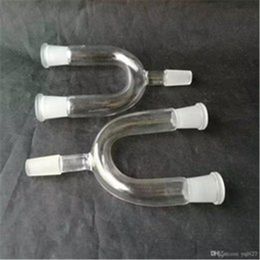 U-type tee bongs accessories , Wholesale glass bongs accessories, glass hookah, water pipe smoke