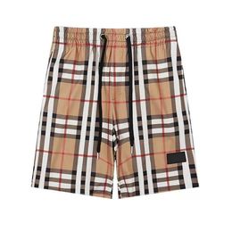 Mens Shorts Designer Swim short Plaid SwimWear Board Man Gym Boxer Shorts Size M-3XL