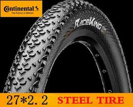 Tires Continental Race King German Horse Bike Outer Tire 26 27.5 29 2.0 2.2 Bicycle Mountain Off-road Non-folding steel tire 0213