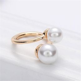 Brooches Pins Two Pearl Buckle Brooch Silk Scarf Clip Alloy Jewelry Gift For Women AccessiotiesPins