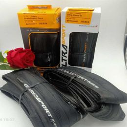 Bike Tyres Continental Road Tyres ULTRA Sport III GRAND Sport Race Extra 700 23C /25C/28C Road Bike Clincher Foldable Tyres HKD230712