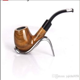 Imported green sandalwood pipe Wooden handmade pipe Smoking accessories wholesale