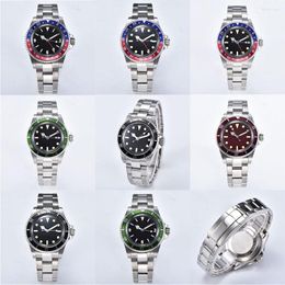 Wristwatches Watch Automatic Mechanical Bomax Marina Fashion Men's 39.5mm Stainless Steel Case Bracelet Luminous Hand Aluminium Bezel 103