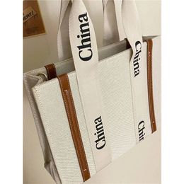 Evening Bags Women's New Canvas Tote Large Capacity Foreign Style Hand Fashion Crossbody Bag