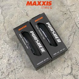 Bike Tyres 1PCS Maxxis Pursuer Bicycle Tyre 700 x 25C 23C 28C 32C 60 TPI Folding Road Race Training Tyres COMPETITION Original Barb-proof HKD230712