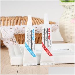 False Eyelashes Eyelash Glue Clearwhite Darktone Waterproof Adhesive Make Up Eye Lash Makeup Drop Delivery Health Beauty Eyes Dhfd0