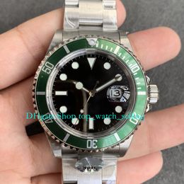 2 Color 904L Steel Automatic Watch for Mens Antique 40mm Date Black Kermit Alloy Green Bezel 50th Anniversary Arf Cal.3135 Movement Luminous Watches