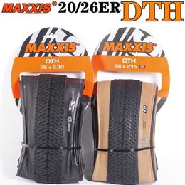 Bike Tires MAXXIS DTH(M147P) 26x2.3 26x2.15 20X1.75 Bicycle Tire MTB Mountain Bikes EXO Full black and deep skin edge 0213