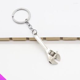 Keychains Wrench Pendant Keychain Men And Women Daily Necessities Gift Alloy 3 Colours 2023