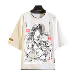 Men's T Shirts Anime Noragami Yato Short Sleeve Cosplay Costumes Men Women T-shirts Tops Sleeves Summer Tees