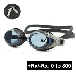 goggles Optical Swim Goggles Rx -Rx Prescription Swimming Glasses Adults Children Different Strength Each Eye with Free Ear Plugs 230213