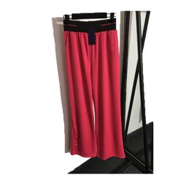 New Mody Womens Pant Designer Pontas Esportivas de marca Sorto Joggers Streetwear casual Spring e Autumn Troushers Palnta de ioga Roupas preto rosa
