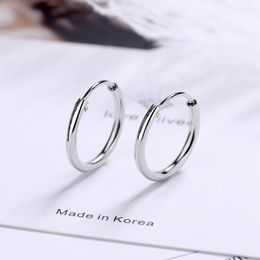 Stud Earrings Women Gold/Black Colour Round Circle Earring 2023 Korean Fashion Jewellery Party Gift For Girls Ear Rings