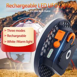 Upgraded 7200mAh/ 13500mAh Rechargeable LED Camping Strong Light With Magnet Zoom Portable Torch Tent Work Maintenance