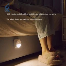 Night Lights Bedroom Sensor Light Aisle Body Induction Toilet Stairs Wireless NightLight Closet Cabinet Magnetic Suction LED Lamp