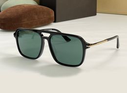 Gold Black Green Square Sunglasses for Men Crosby Sunglasses designers Glasses Sunnies Shades Occhiali da sole Outdoor UV400 Protection Eyewear with Box