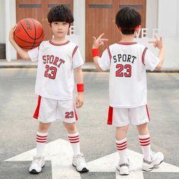 Clothing Sets Y Boys Sports Basketball Clothes Toddler Boy Short Sleeve Suit Summer Children's Fashion Leisure TShirts Shorts pcs