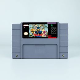 Schede di memoria Hard Driver RPG Game per Dragon Quest I III V VI - Cartuccia USA o versione EUR Disponibile per console di videogiochi SNES 230214