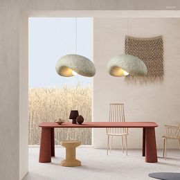 Pendant Lamps Modern Design Simple Wabi Sabi Japanese France Style Kitchen Dinning Bar Living Room E27 Selling Lamp