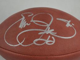 Emmitt KUPP Stafford Aikman Schuster Patrick Willis Carter Moss Chubb Autographed Signed signatured signaturer auto Autograph Collectable football ball