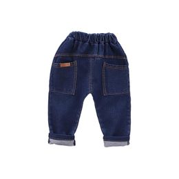 Jeans Girls For Kids Spring Autumn Trousers Children Fashion Denim Pants Baby Boys Infant Clothing Toddler 0-5 Years