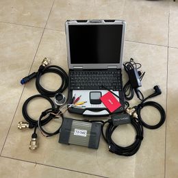 V12/2014 MB STAR C3 Multiplexer tool with Programmes Instal Used laptop Toughbook cf30 PC 4G SD Connect C3 car Diagnostic Tools ready to use